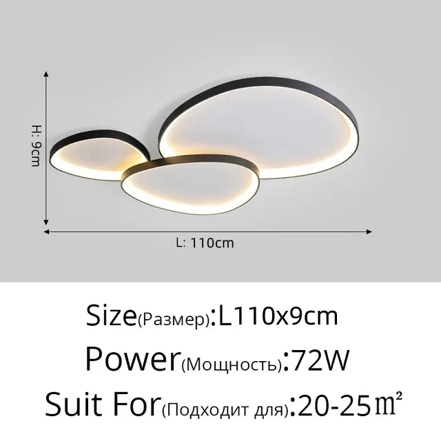 Nordic Clouds LED Ceiling Lights
