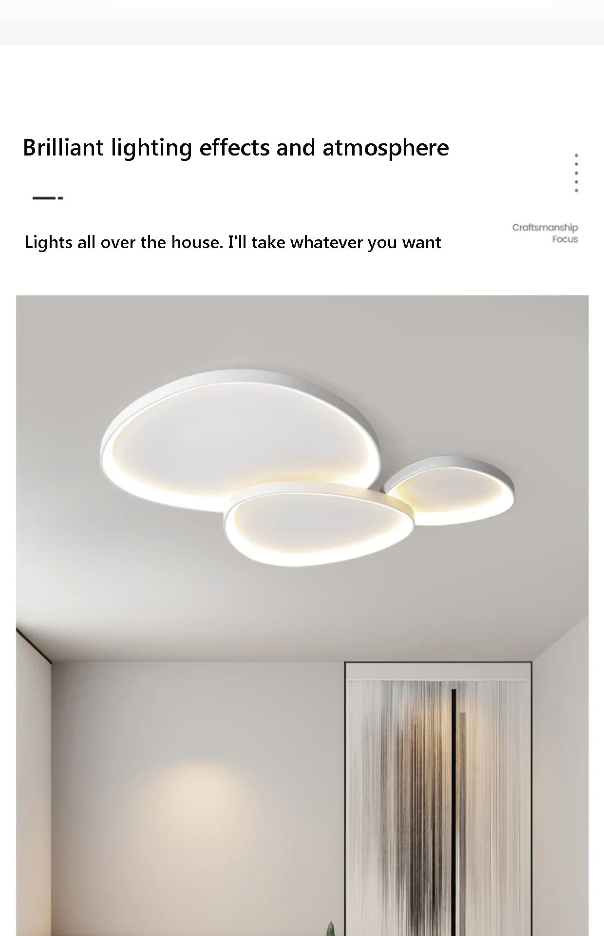 Nordic Clouds LED Ceiling Lights