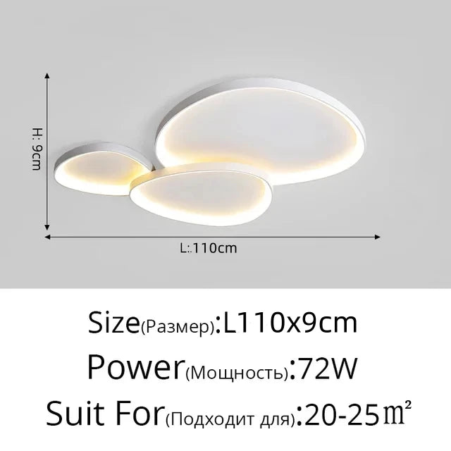 Nordic Clouds LED Ceiling Lights