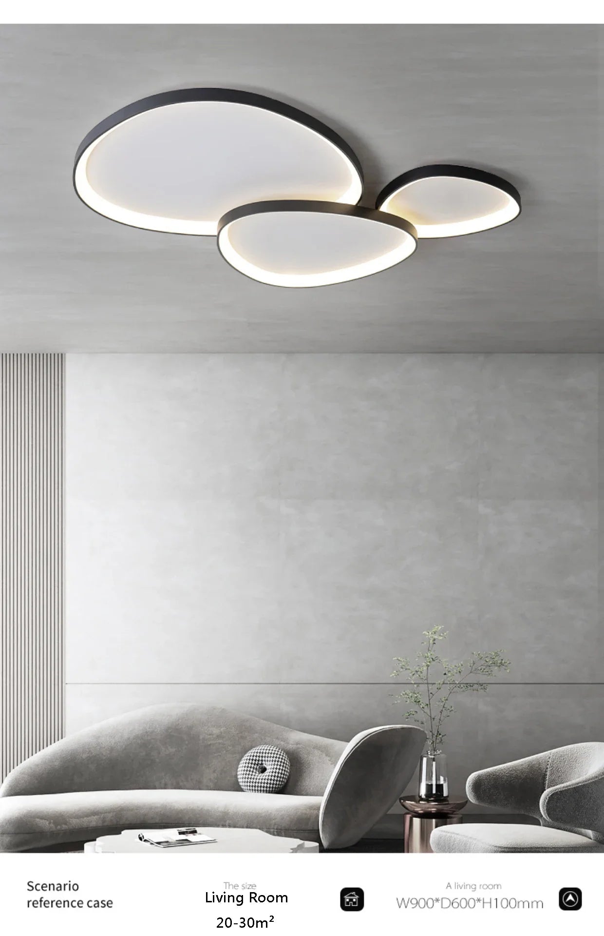 Nordic Clouds LED Ceiling Lights